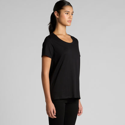 Women's Maple Scoop Tee Turn