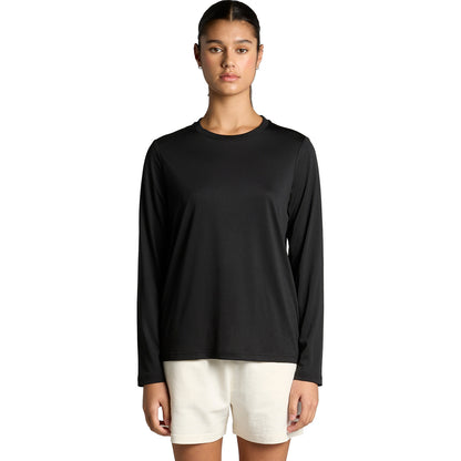 Women's Maple Active L/S Tee Front