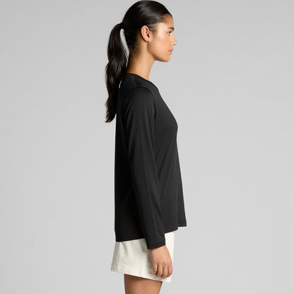 Women's Maple Active L/S Tee Side