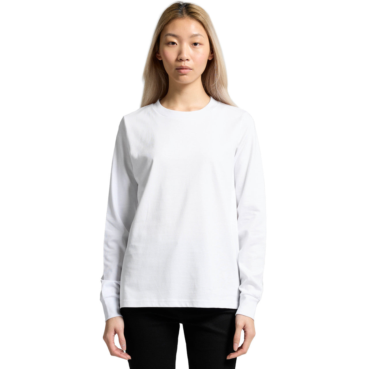 Women's Maple L/S Tee Front