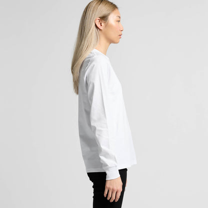 Women's Maple L/S Tee Side