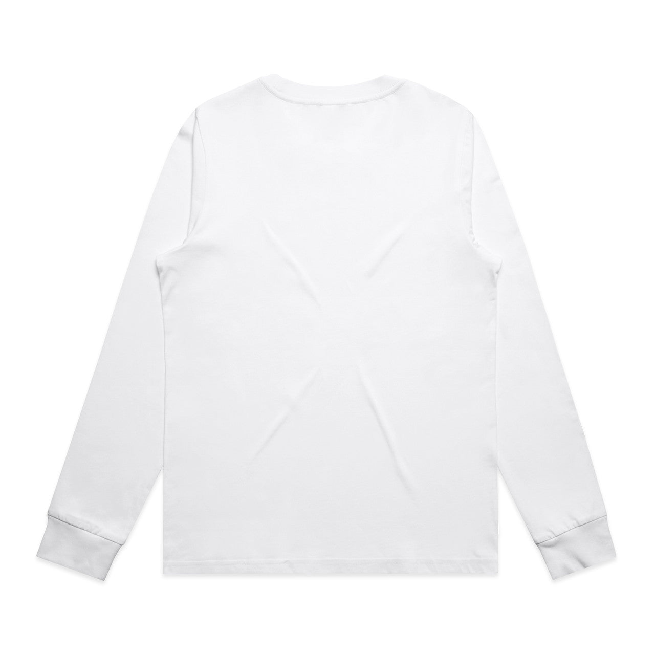 Women's Maple L/S Tee White - Back