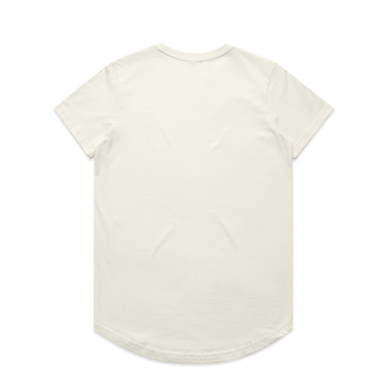 Women's Maple Curve Tee Ecru - Back