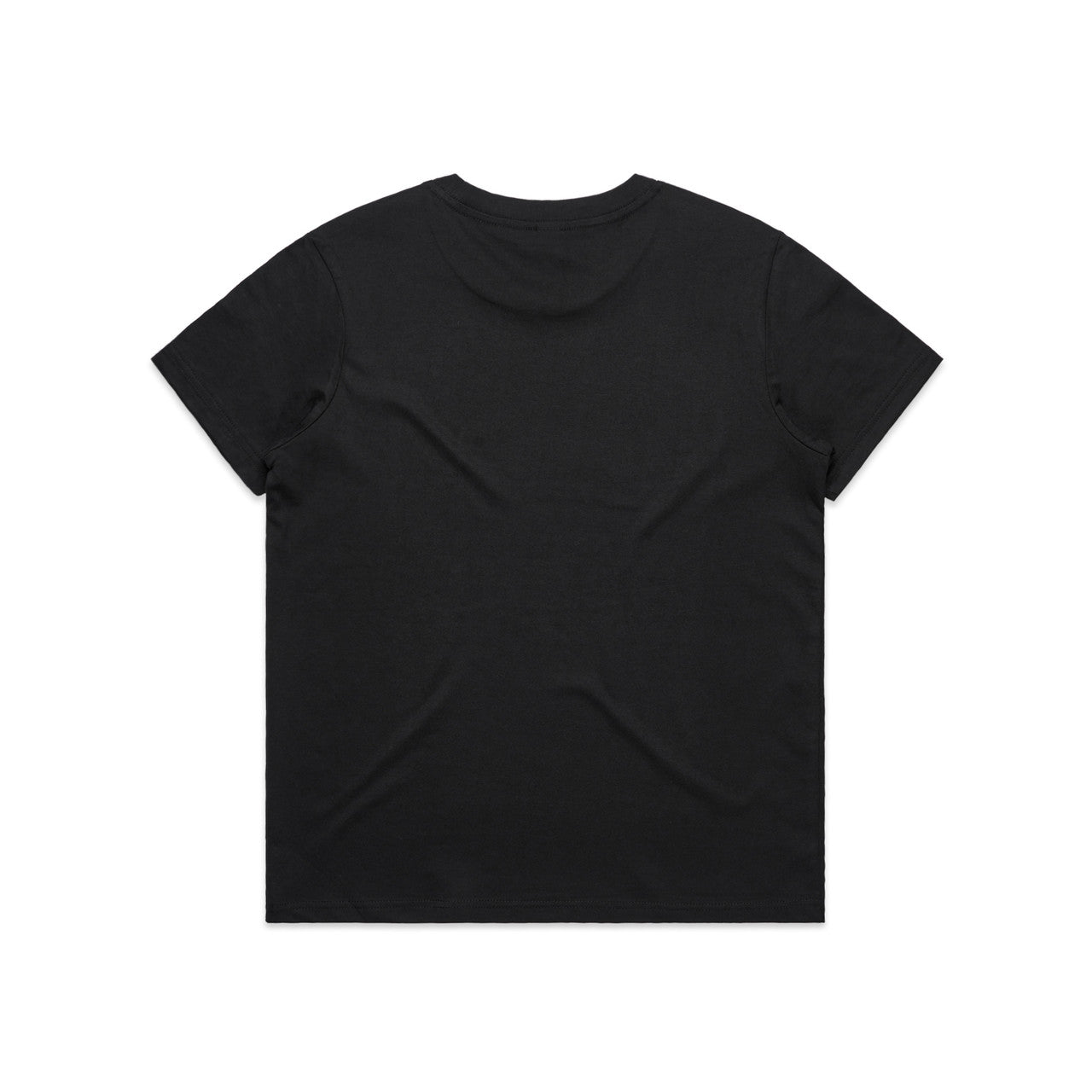 Women's Maple Minus Tee [8cm] Black - Back