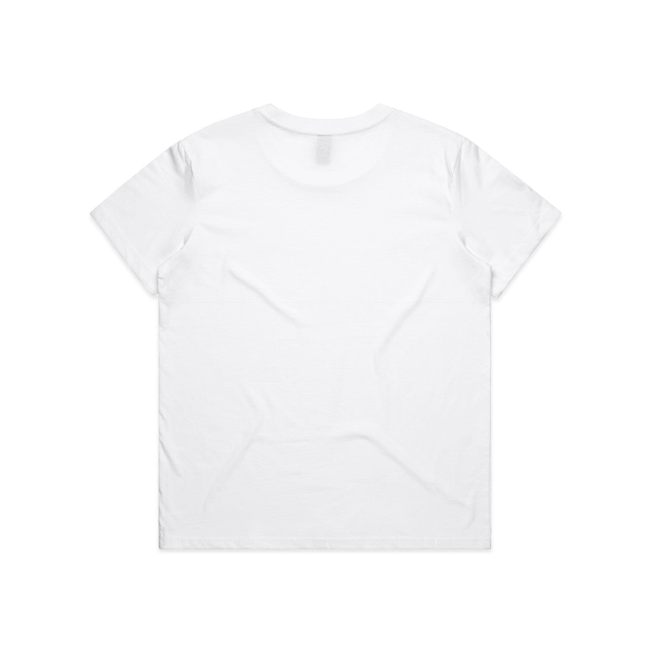 Women's Maple Minus Tee [8cm] White - Back