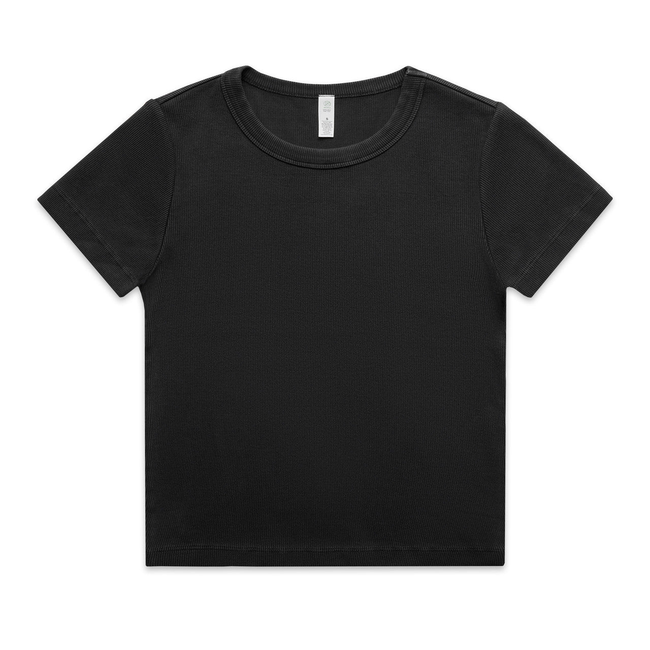Women's Faded Organic Rib Tee