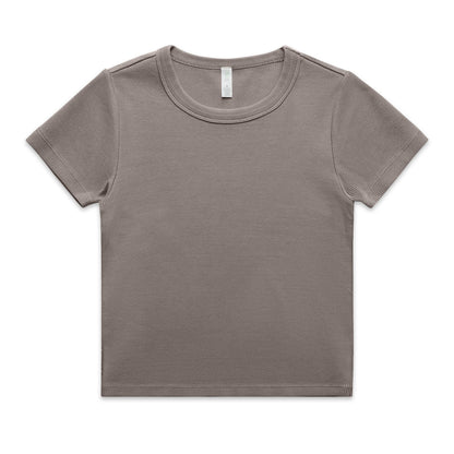 Women's Faded Organic Rib Tee