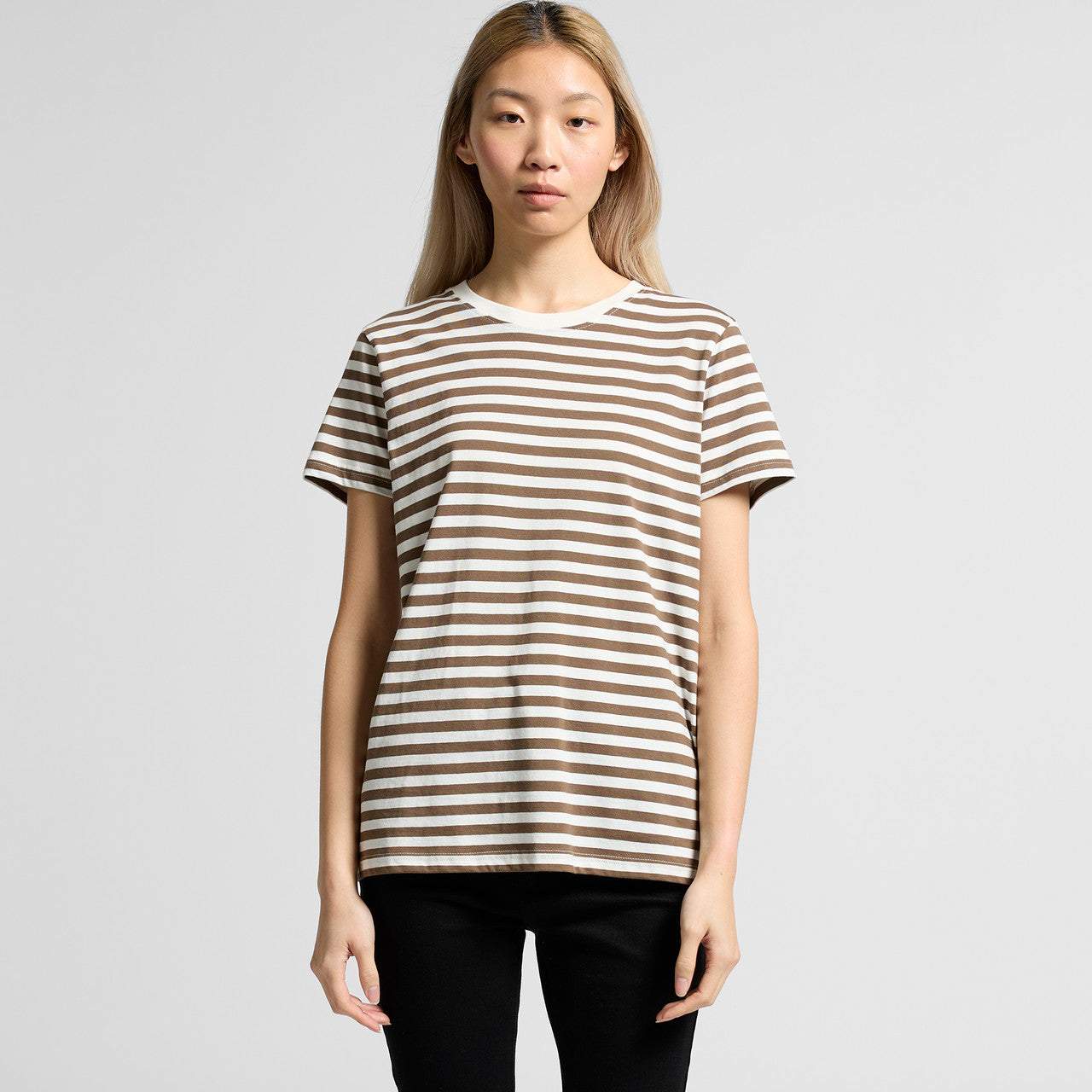 Women's Maple Stripe Tee 4037