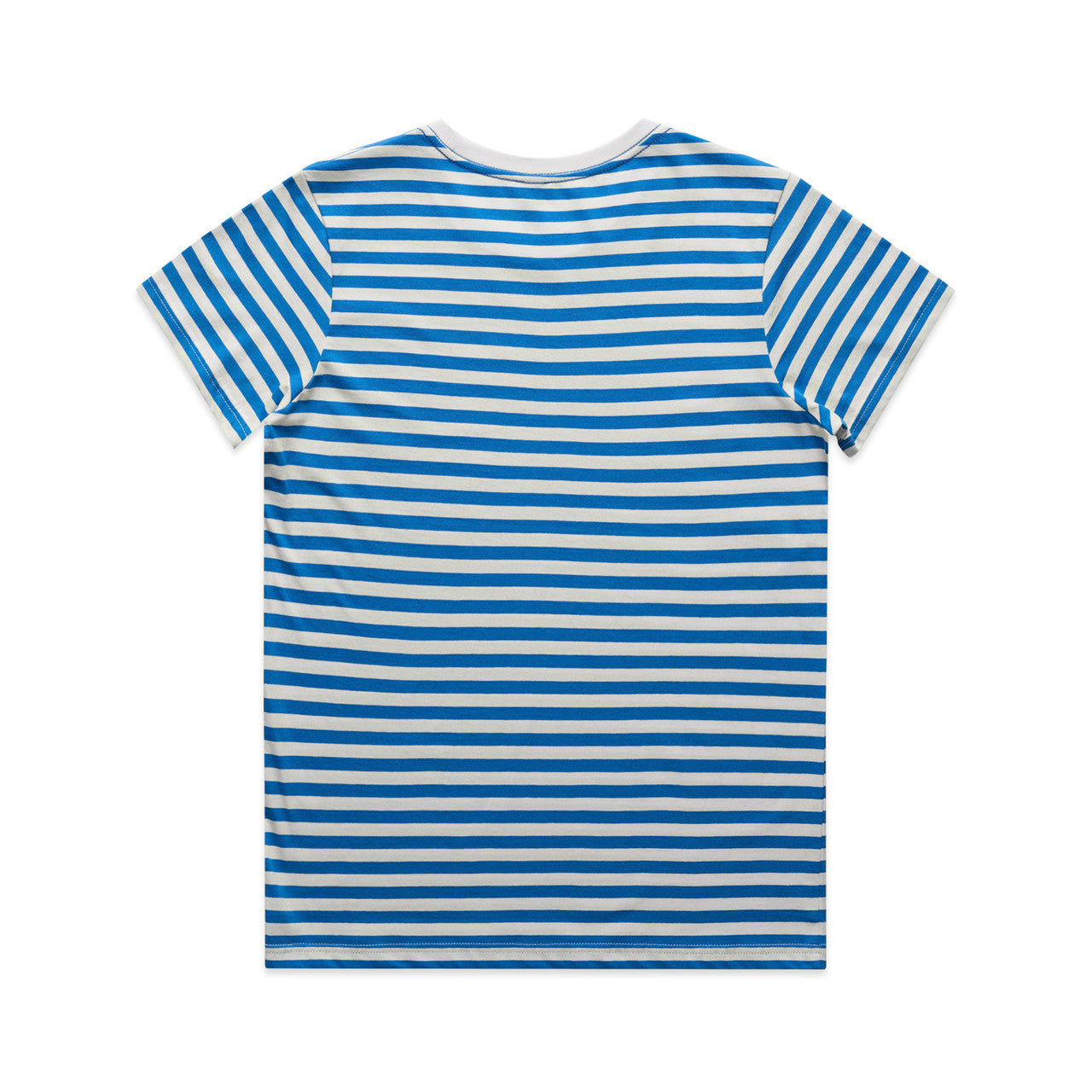 Women's Maple Stripe Tee Natural/Mid Blue - Back