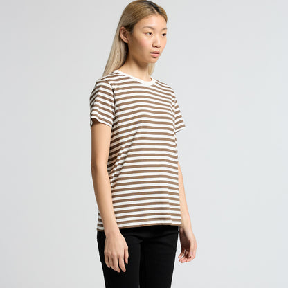 Women's Maple Stripe Tee Turn