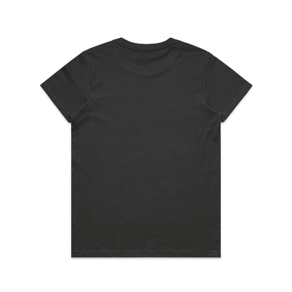 Women's Basic Tee Coal - Back
