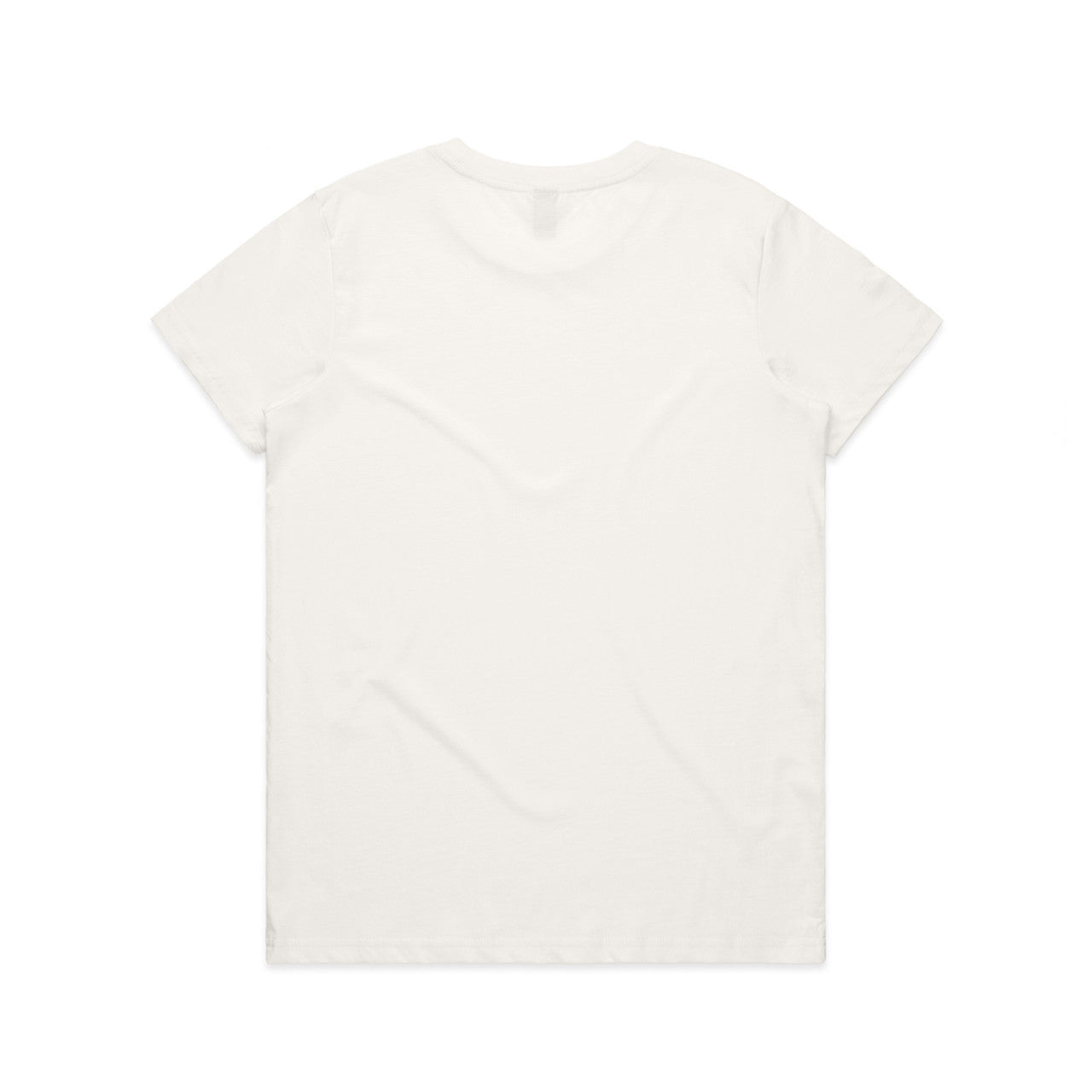 Women's Basic Tee Natural - Back