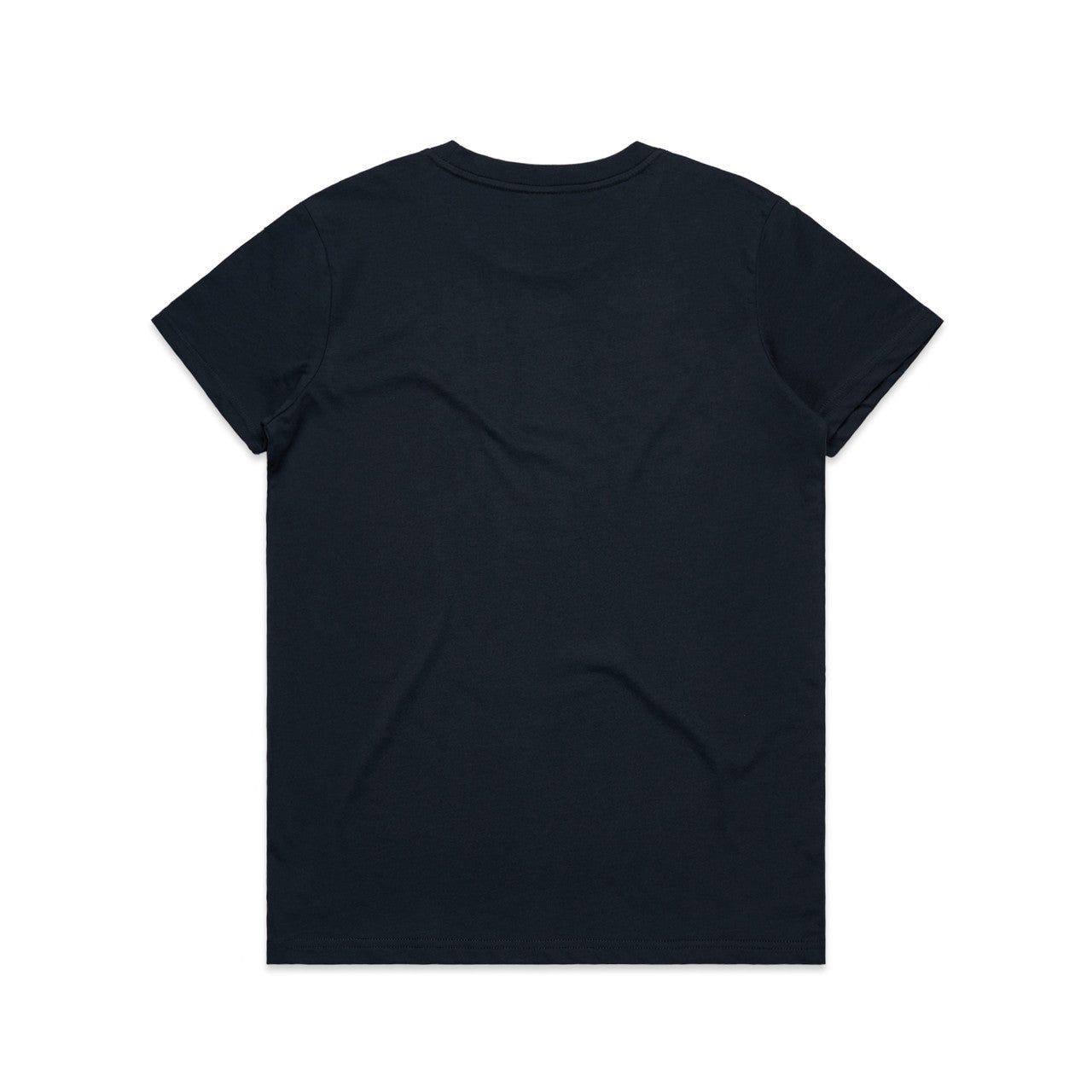 Women's Basic Tee Navy - Back