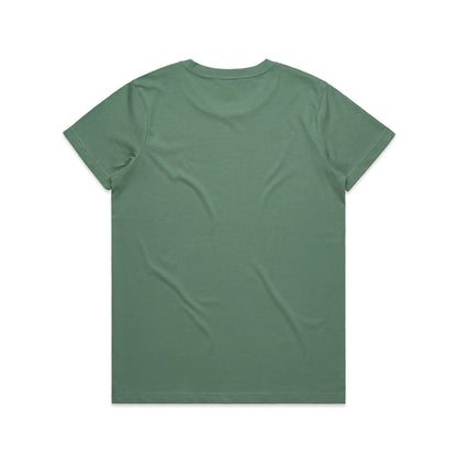 Women's Basic Tee Sage - Back