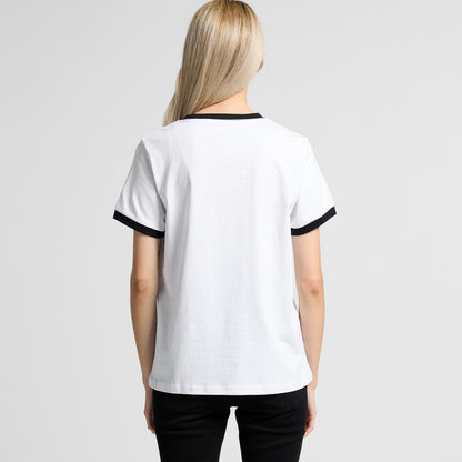 Women's Maple Ringer Tee Back