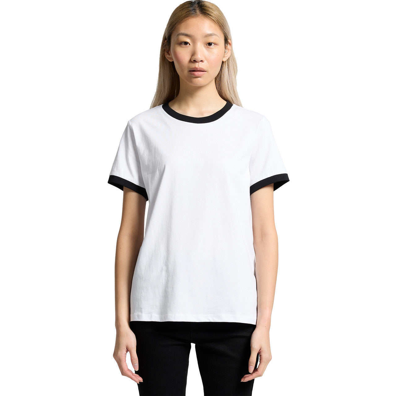 Women's Maple Ringer Tee Front