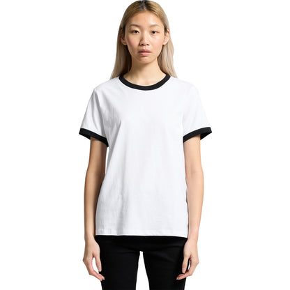Women's Maple Ringer Tee Front