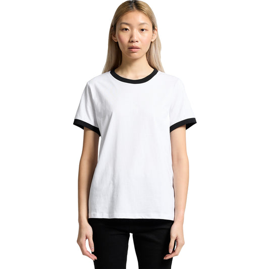 Women's Maple Ringer Tee Front