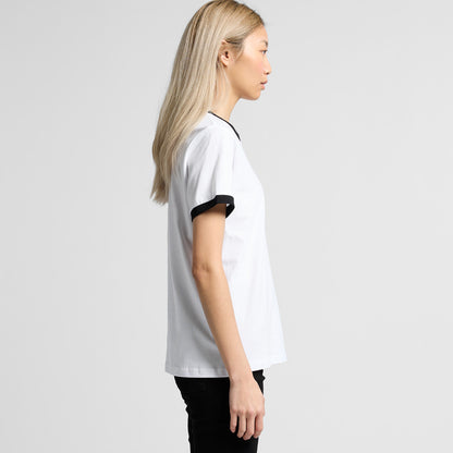 Women's Maple Ringer Tee Side