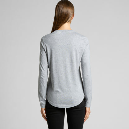Women's Curve L/S Tee Back