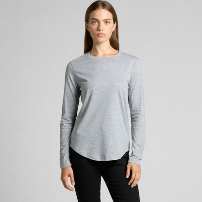 Women's Curve L/S Tee Back
