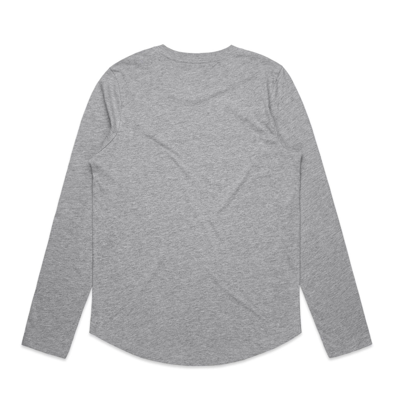 Women's Curve L/S Tee Grey Marle - Back