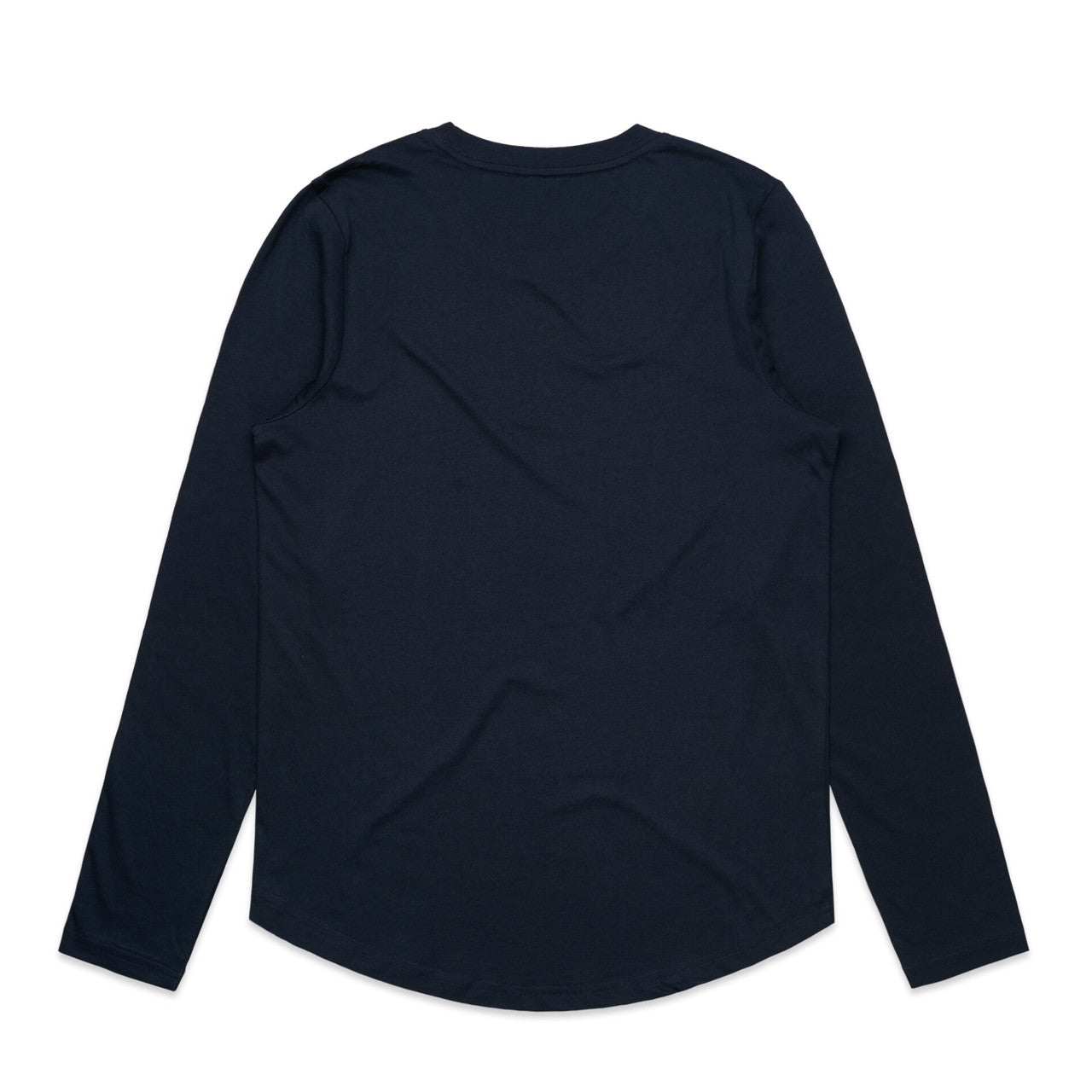 Women's Curve L/S Tee Navy - Back