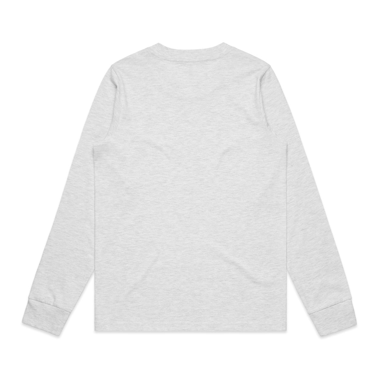 Women's Dice L/S Tee Ash Heather - Back