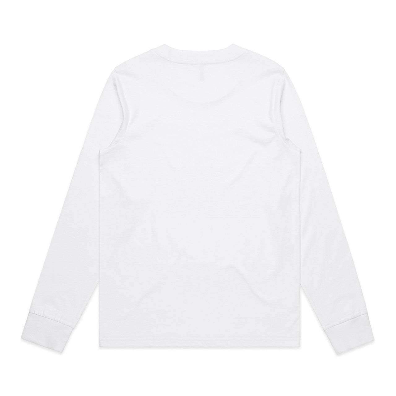 Women's Dice L/S Tee White - Back