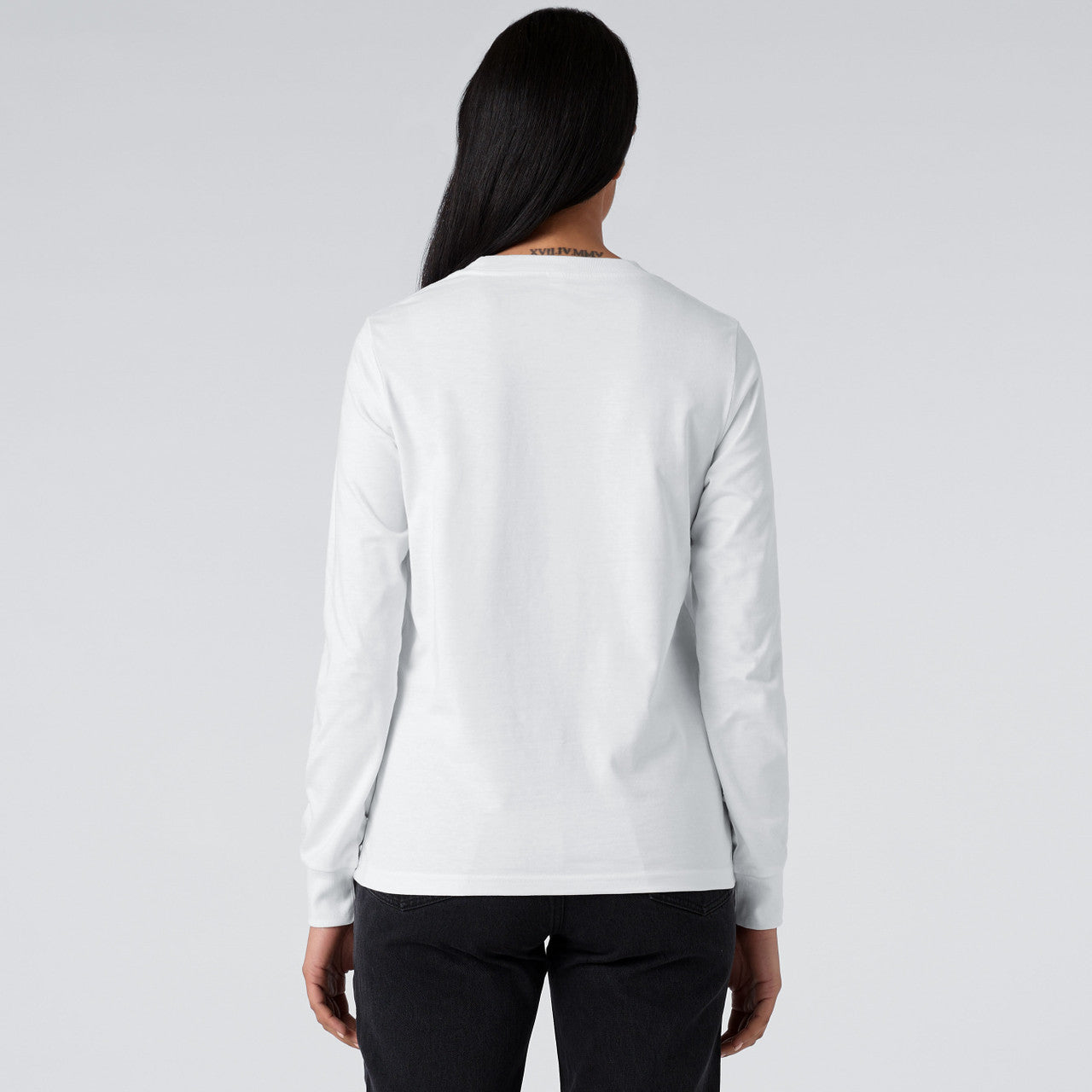 Women's Dice L/S Tee Back