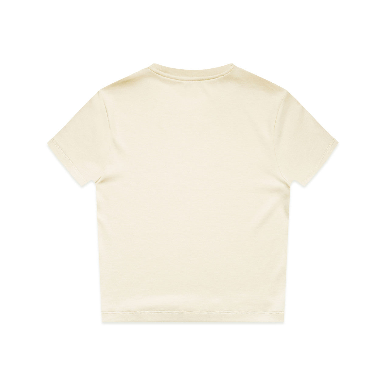 Women's Mini Tee Ecru - Back
