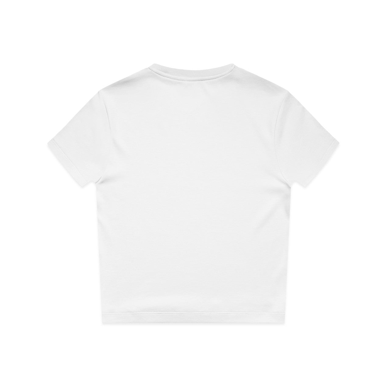 Women's Mini Tee White - Back