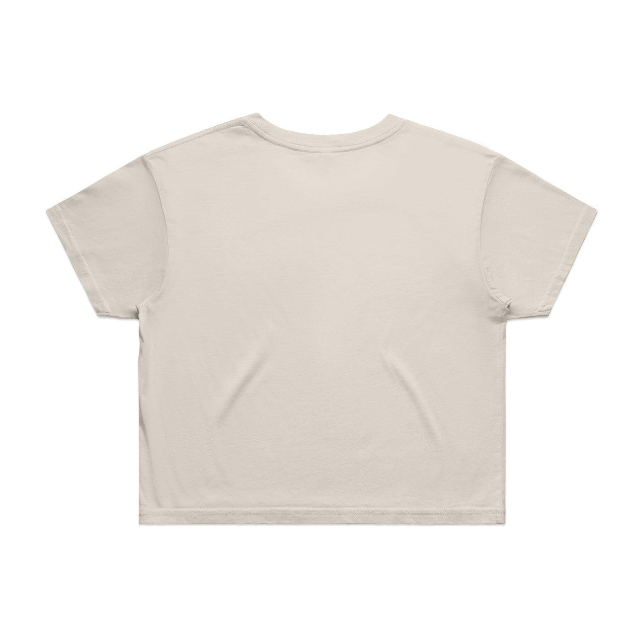 Women's Crop Tee Bone - Back