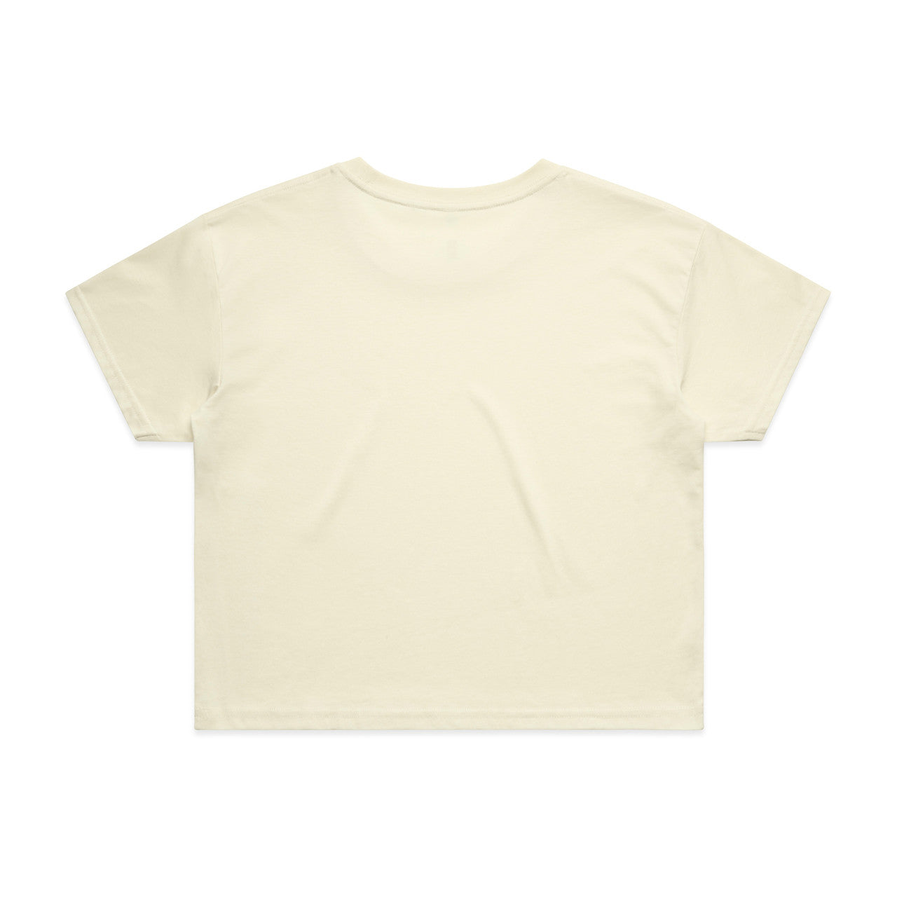 Women's Crop Tee Butter - Back