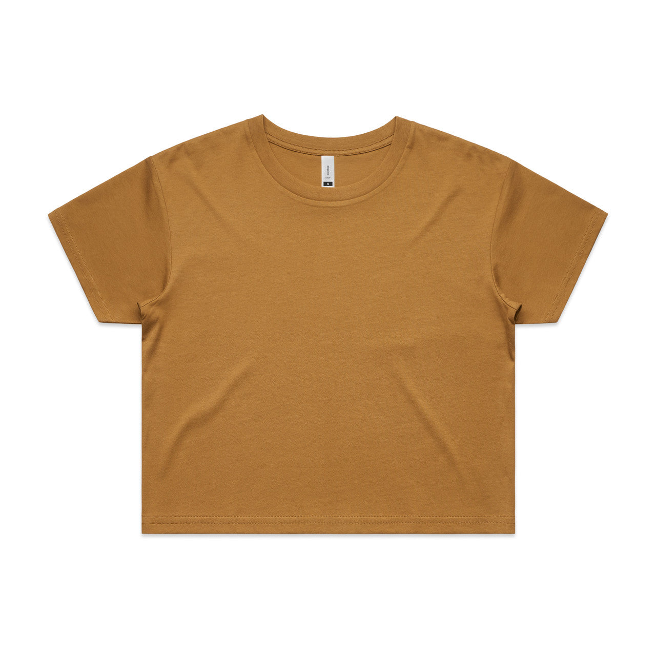 Women's Crop Tee Camel