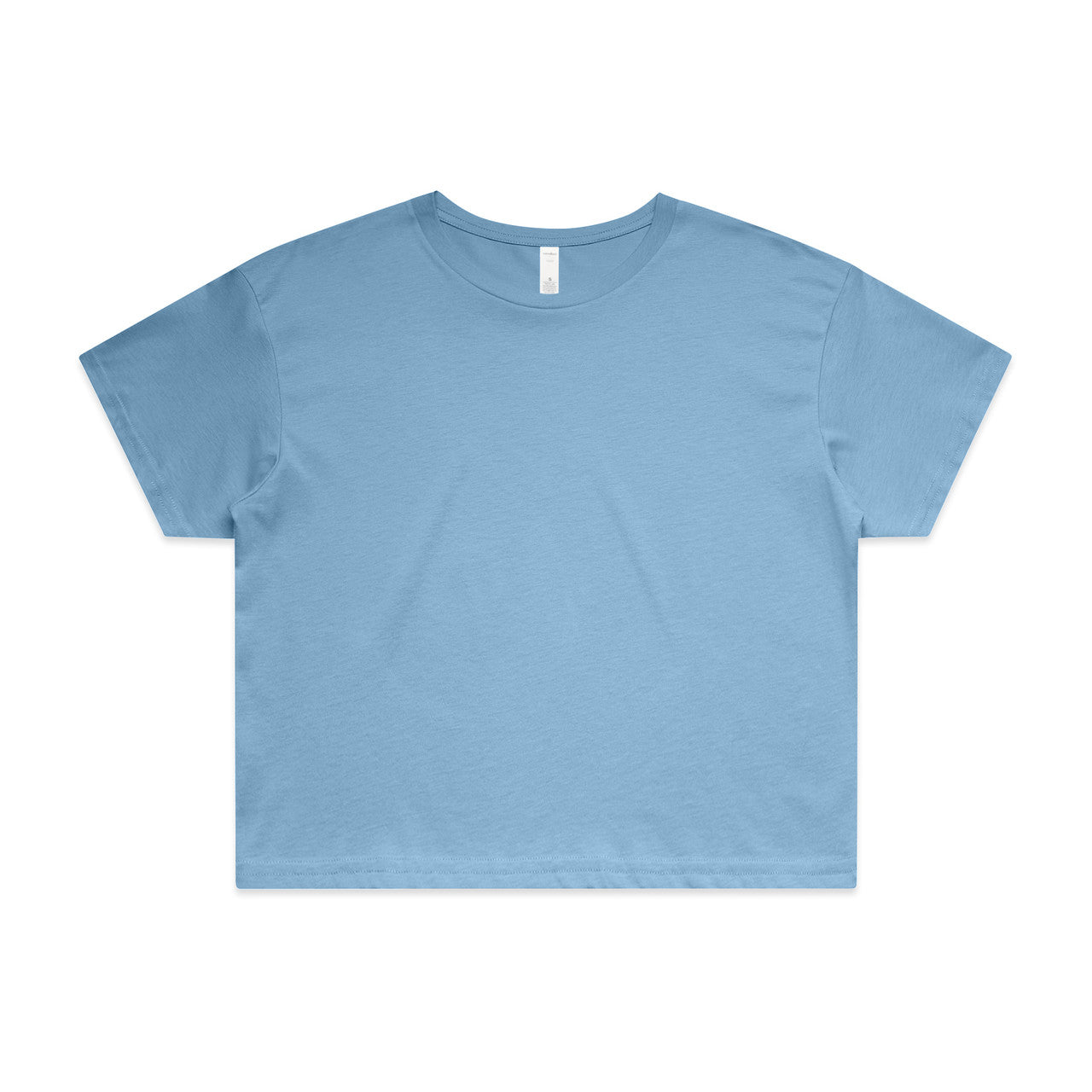 Women's Crop Tee Carolina Blue