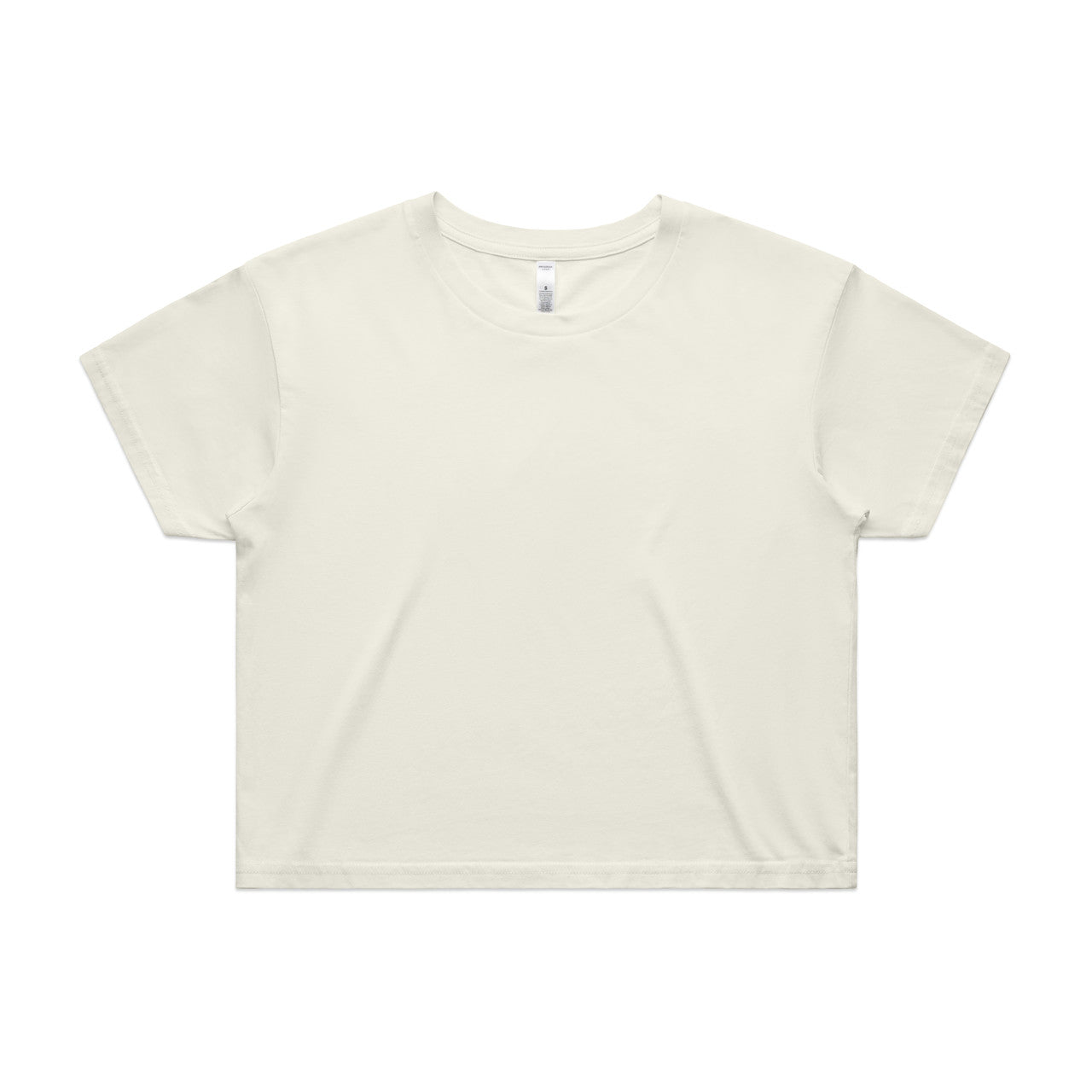 Women's Crop Tee Ecru