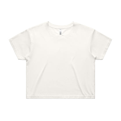 Women's Crop Tee Natural