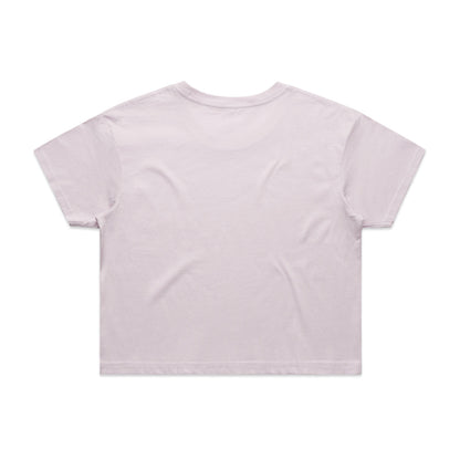Women's Crop Tee Orchid - Back