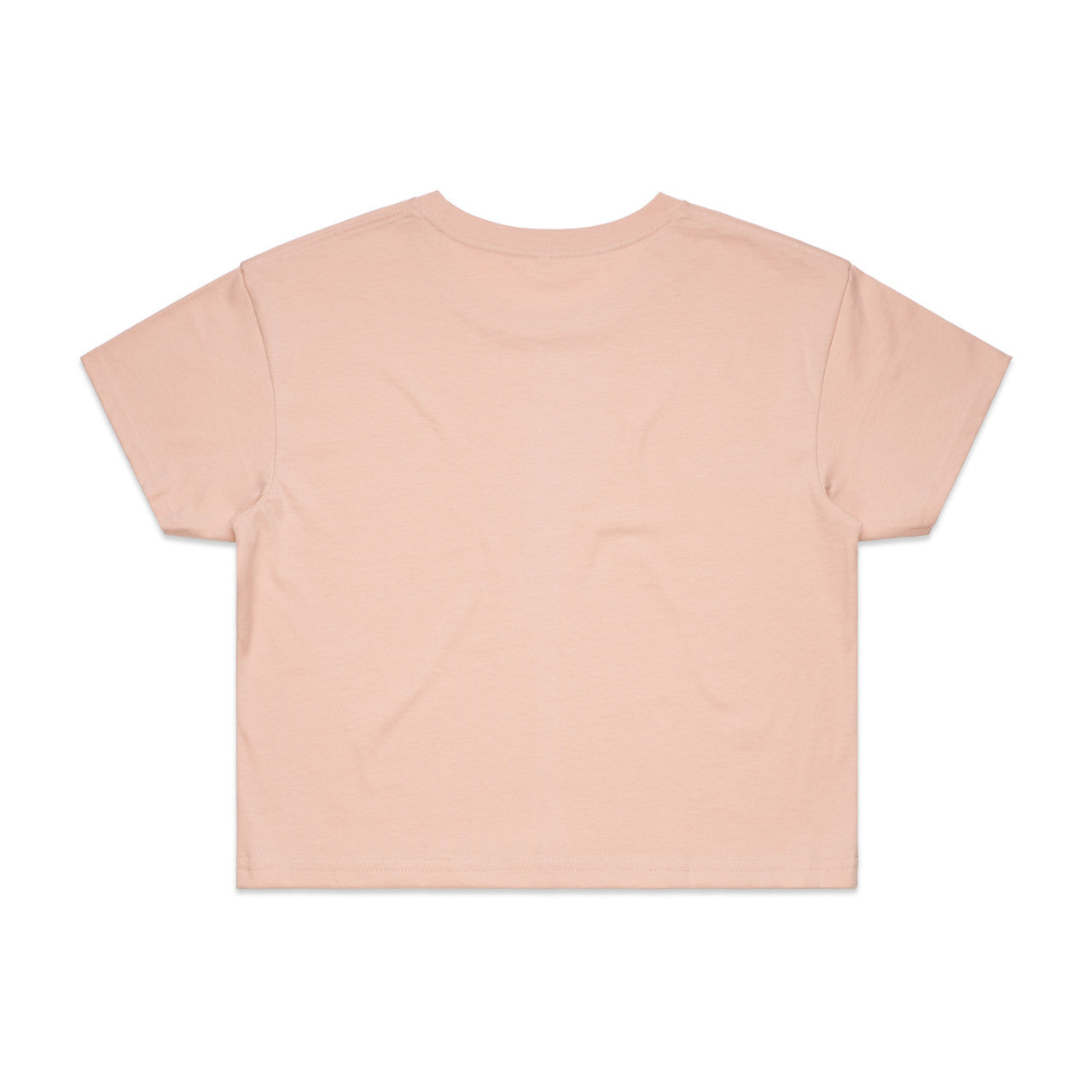 Women's Crop Tee Pale Pink - Back
