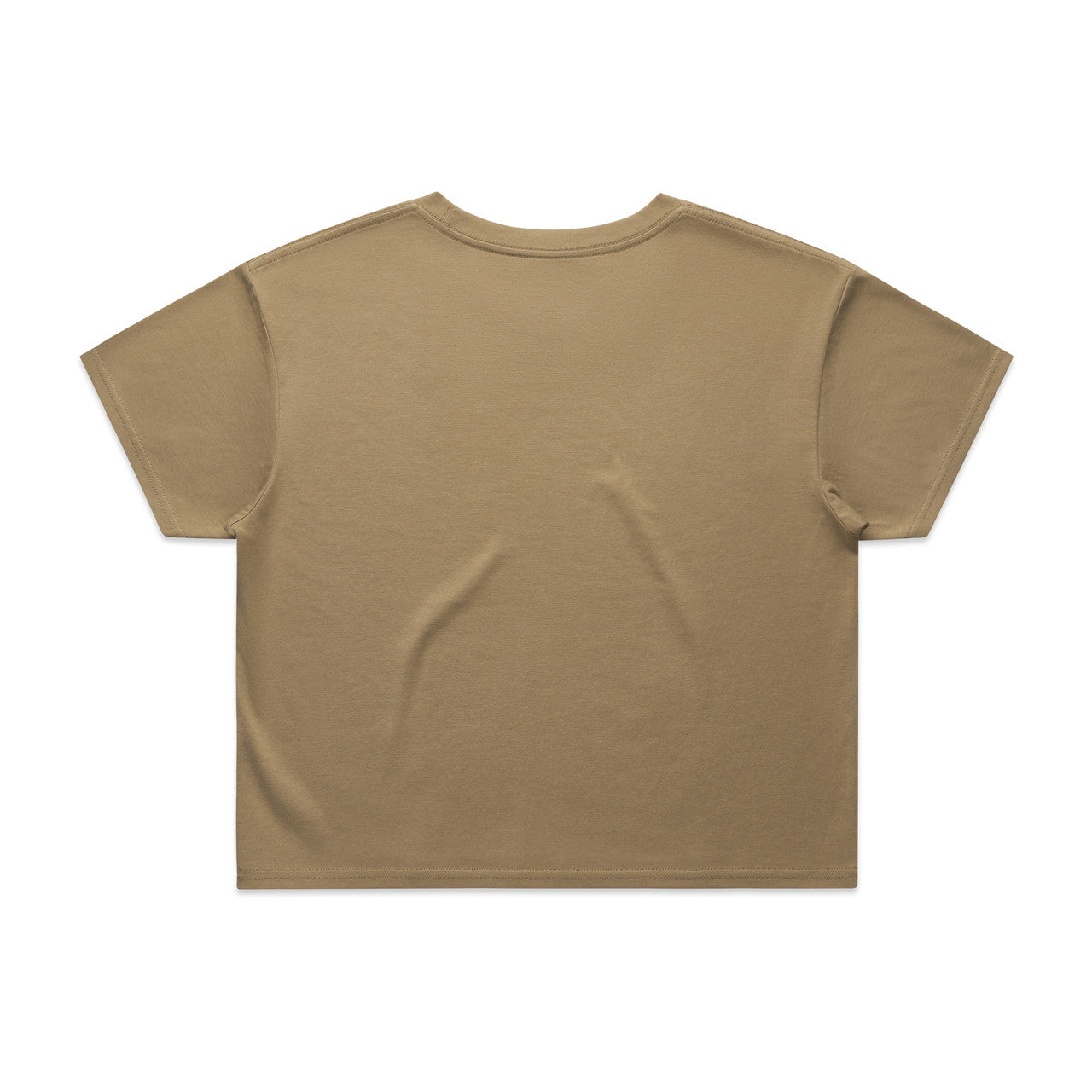 Women's Crop Tee Sand - Back