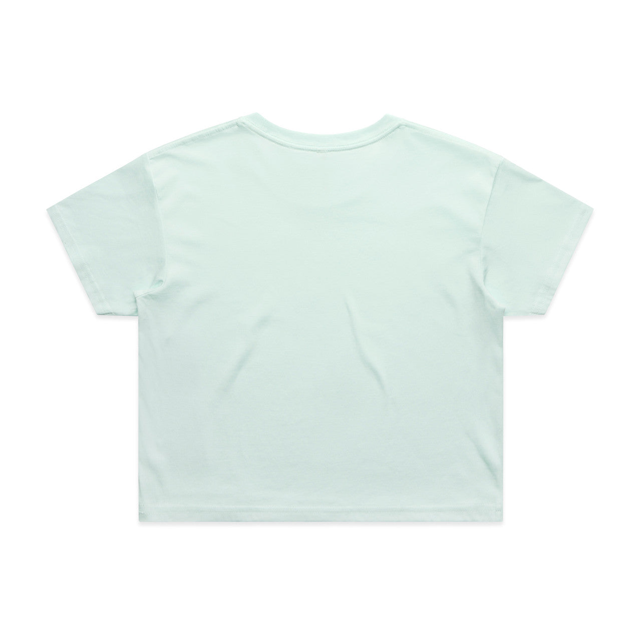 Women's Crop Tee Seafoam - Back