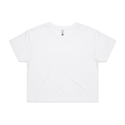 Women's Crop Tee White