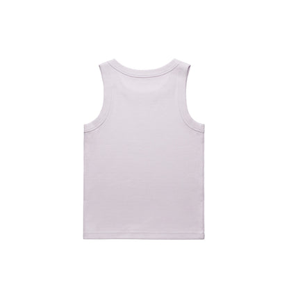 Women's Organic Rib Tank Orchid - Back