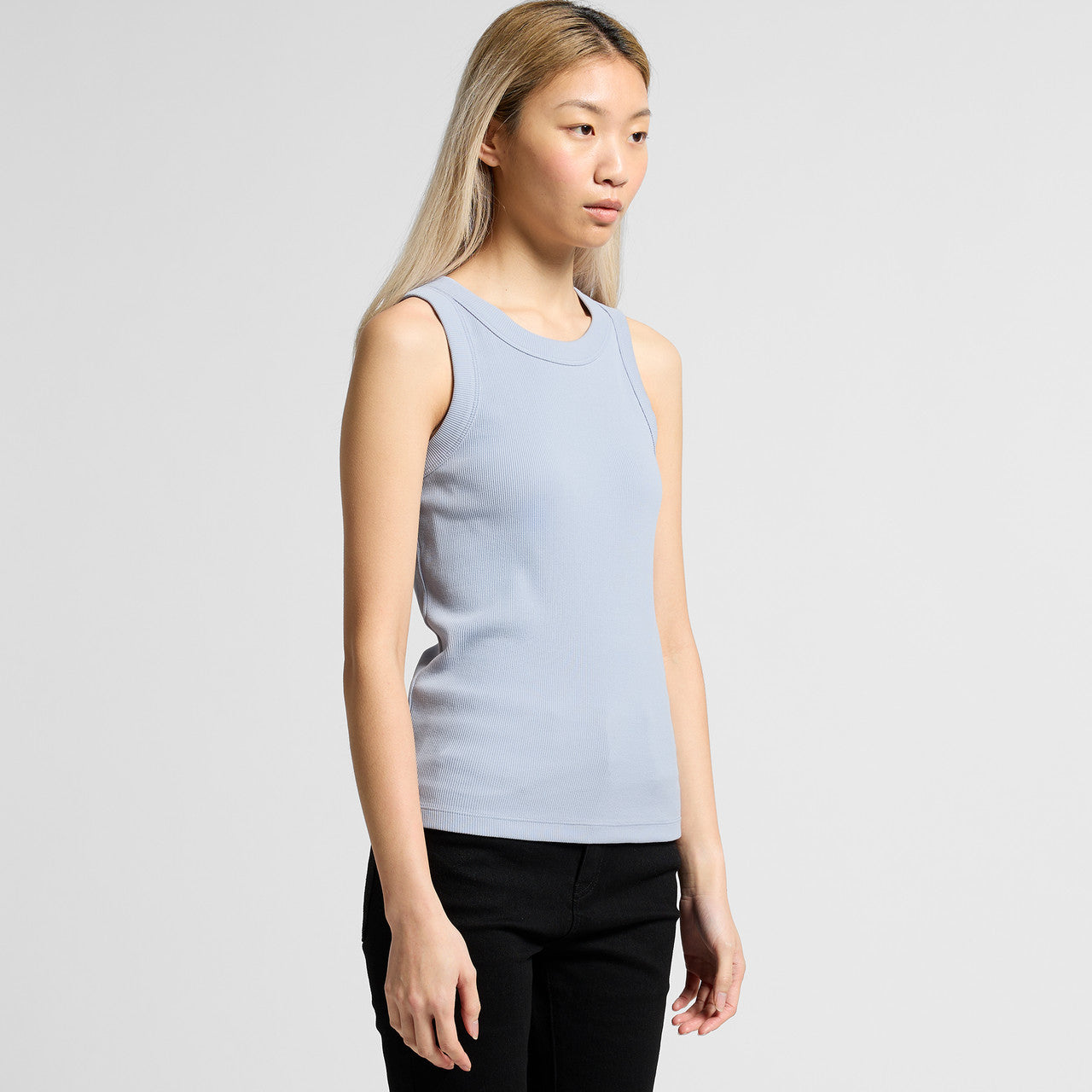Women's Organic Rib Tank Turn
