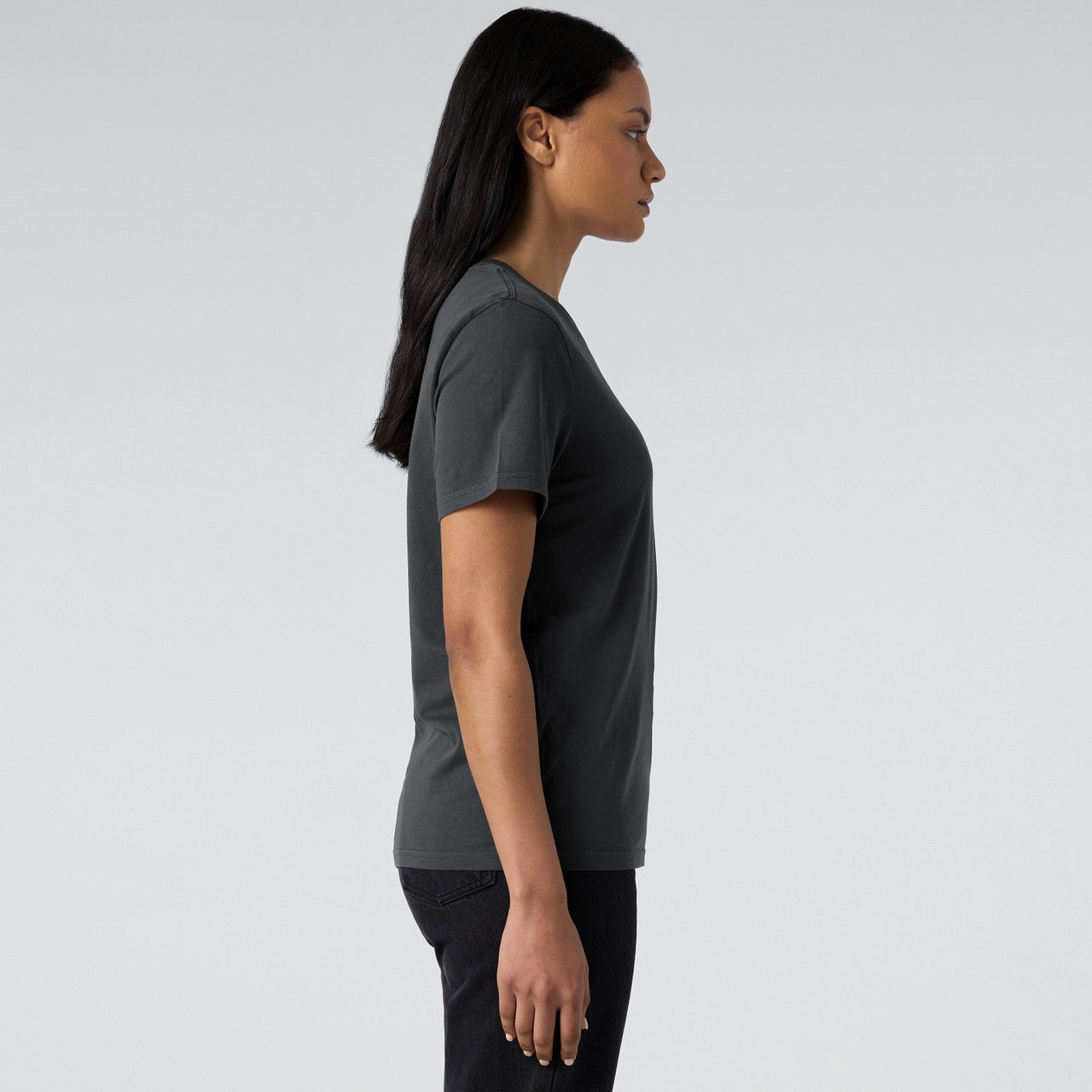 Women's Maple Faded Tee Side