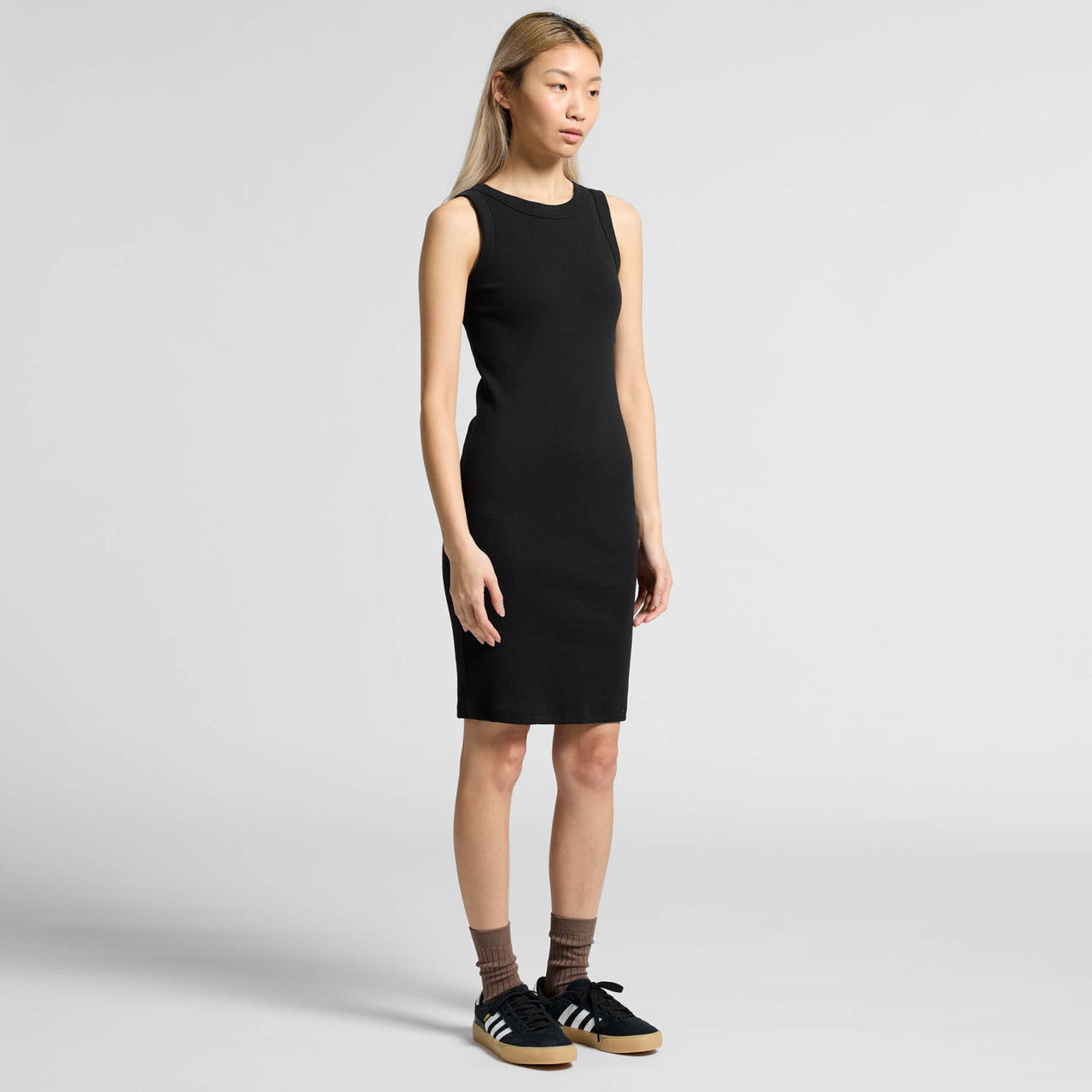 Women's Organic Rib Dress Turn