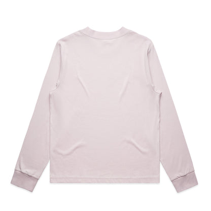 Women's Mock L/S Tee Orchid - Back