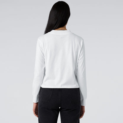 Women's Mock L/S Tee Back