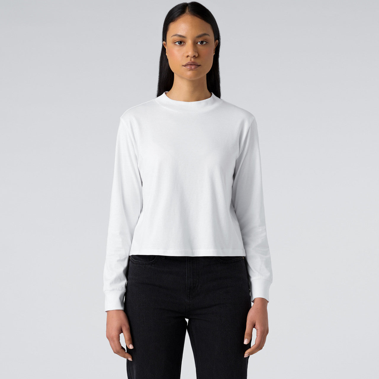Women's Mock L/S Tee 4070